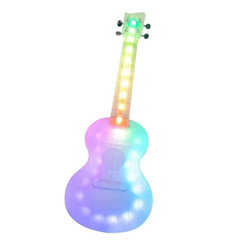 

Hooqu Luminous Ukulele Children Adult Luminous Veneer Beginner 23 Inch Small Guitar Ukulele