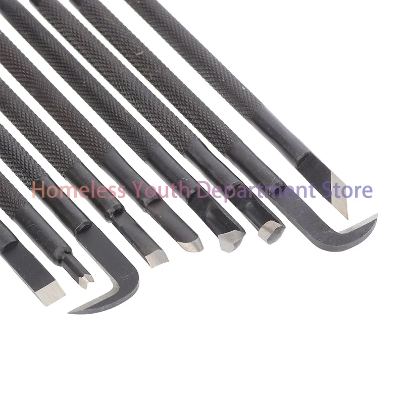 Bonsai Tools Forging Carving Knife Pick Knife Drawing Knife Carving Anti-slip Handle Wire Carving Tools