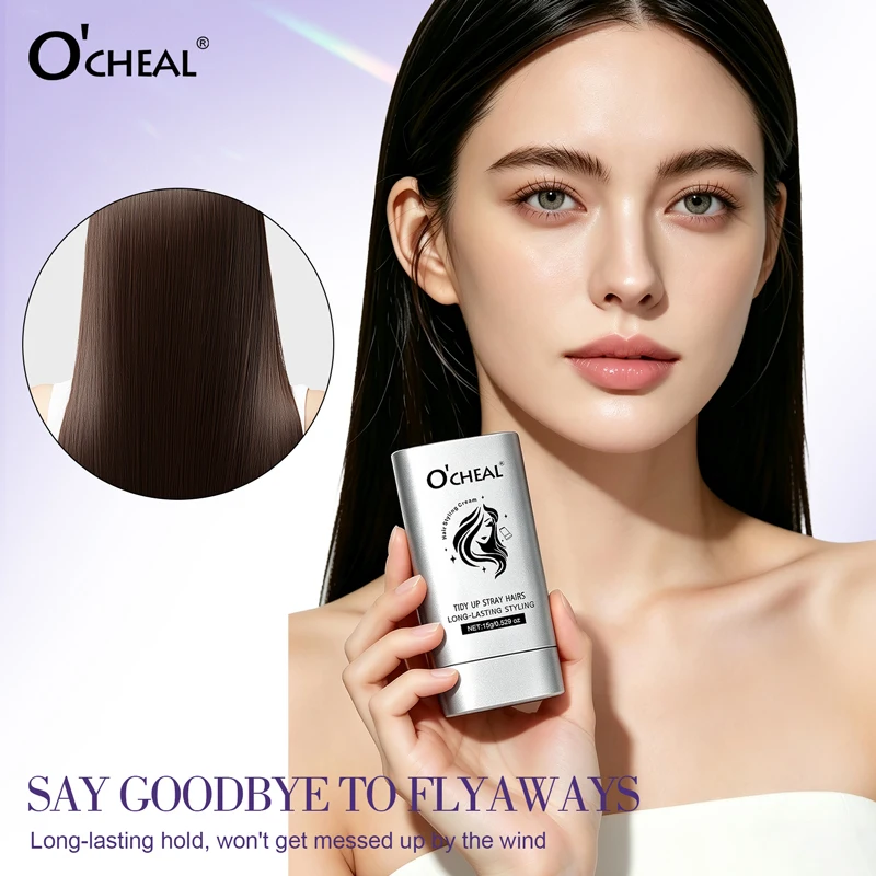 Hair Taming Wonder Tool for Children's Hair Wax Stick, Anti-frizz and Volumizing Cream, Special for Adults' Bangs Styling