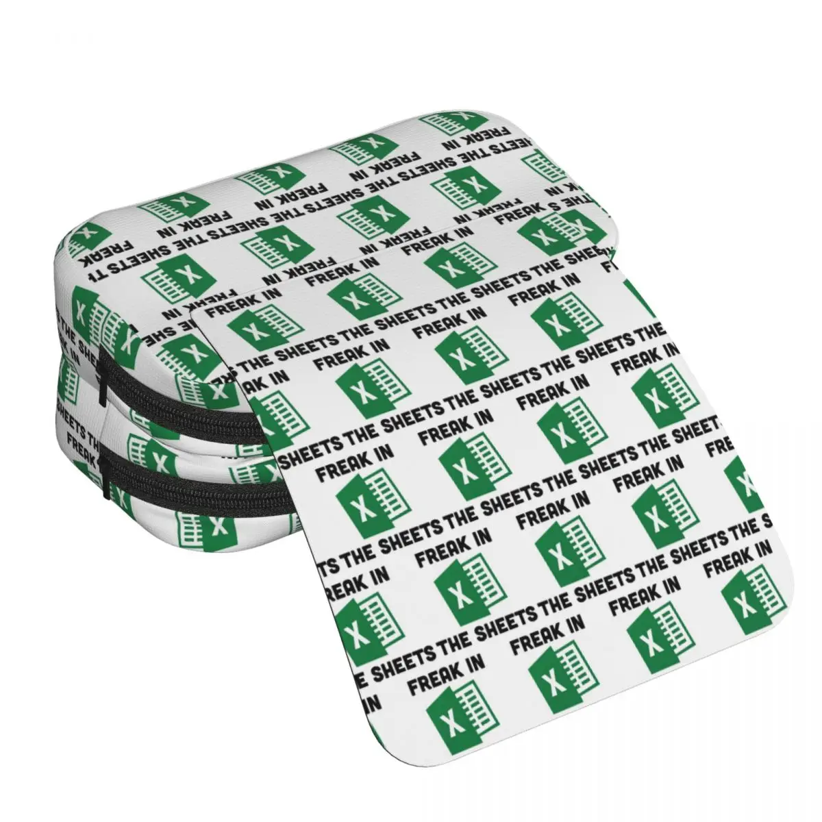 Freak In The Sheets Lustiges Spreadsheets-Excel-Federmäppchen für Jungen und Mädchen, Geschenke, Stiftbox, Bleistiftbeutel, Schreibwaren, Stifthalter-Tasche