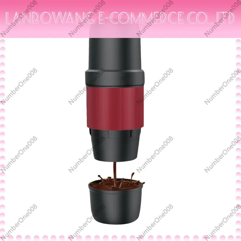 Portable Hand Press Espresso Machine Electric Espresso Maker Outdoor Capsule Ground Coffee Travel Kettle