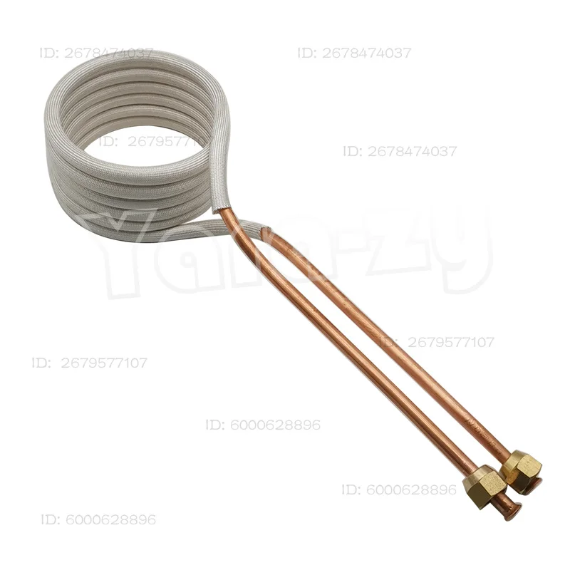 Different shape induction coils suitable for induction heating melting machine induction coils only