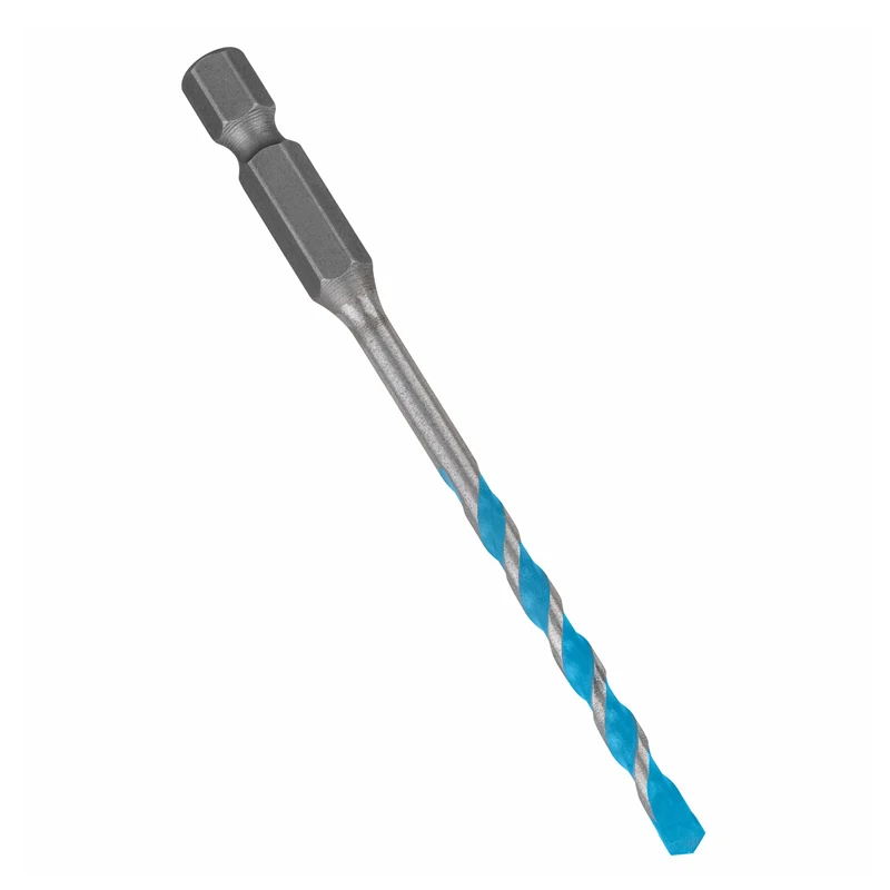 BOSCH 2608902250 EXPERT HEX-9 Multi Construction Drill Bit 4mm 90mm For Concrete  Soft Tiles High Hardness Twist Drill