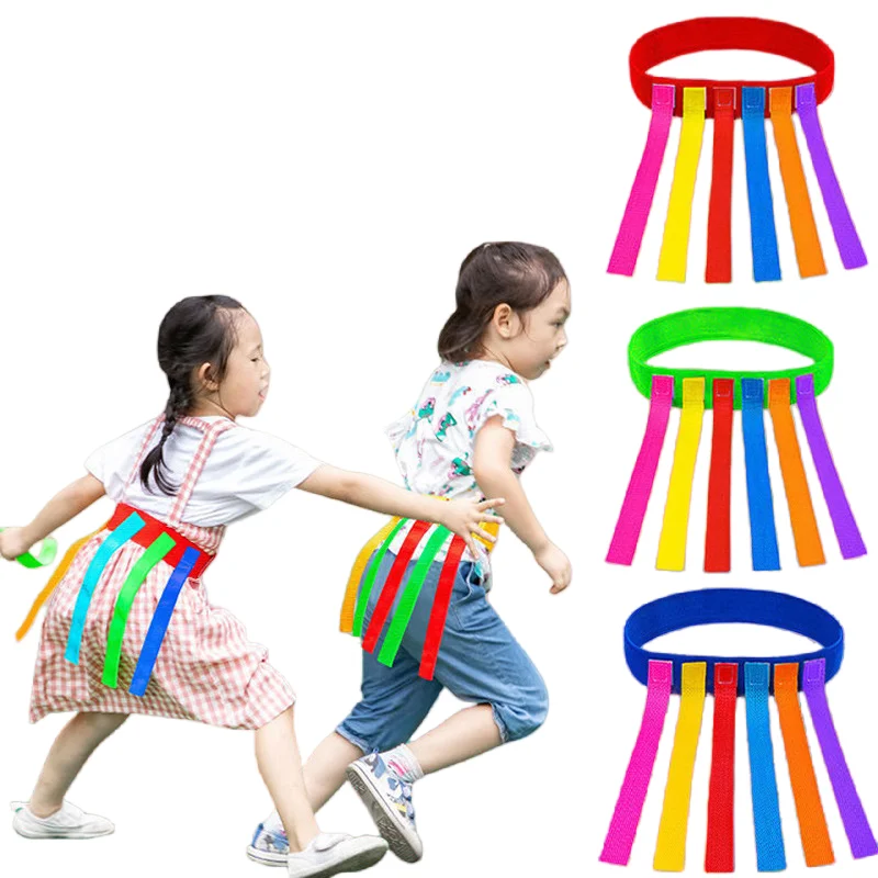 Children's Outdoor Fun Interactive Game Catch Tail Training Equipment Toy Team Game Parent-Child Friends Party Sports Toy