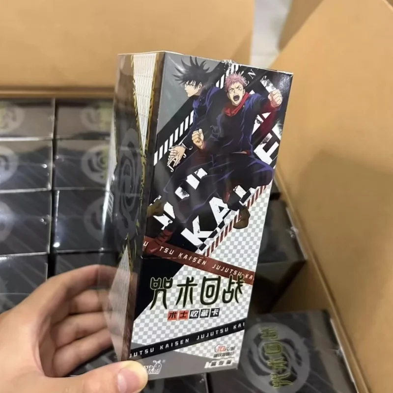 KAYOU Jujutsu Kaisen 카드 Gojo Satoru Fushiguro Megumi Itadori Yuji Warlock 일본 애니메이션 캐릭터 게임 컬렉션 카드 선물