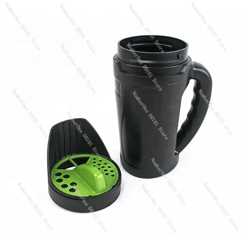 Stainless Steel Seed Spreader Shaker Bottle for Garden Lawn Vegetable Planting Handheld Sowing Dispenser Snow Ice Salt
