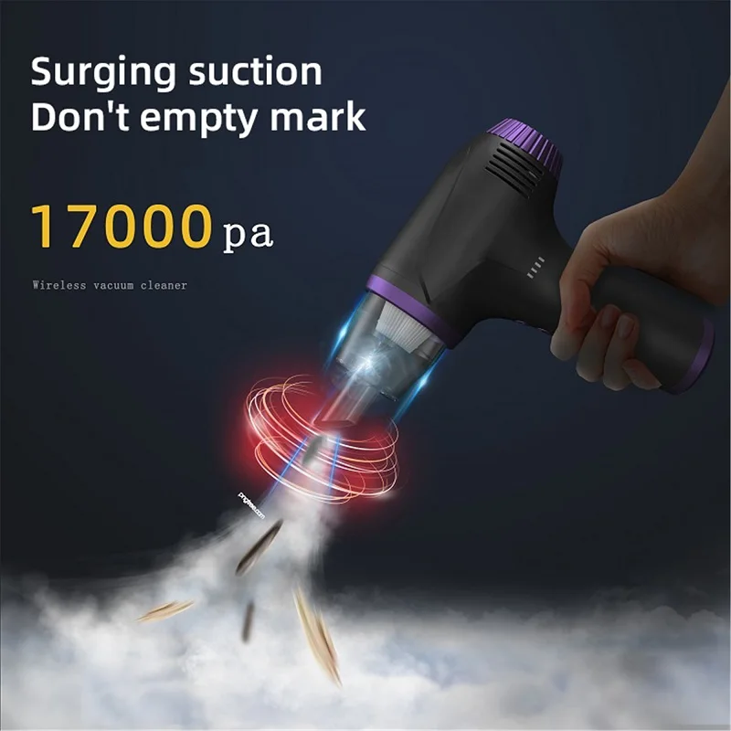 15000mAh Portable Compressed Air Blower High Power Brushless Multifunction Air Duster Cleaner for Keyboard Computer Cleaning