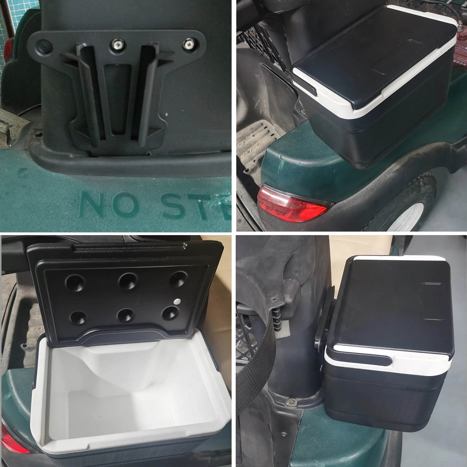 Golf Cart Cooler Box With Bracket  For Golf Cart Club Car Precedent Tempo and Onward OEM#102588101