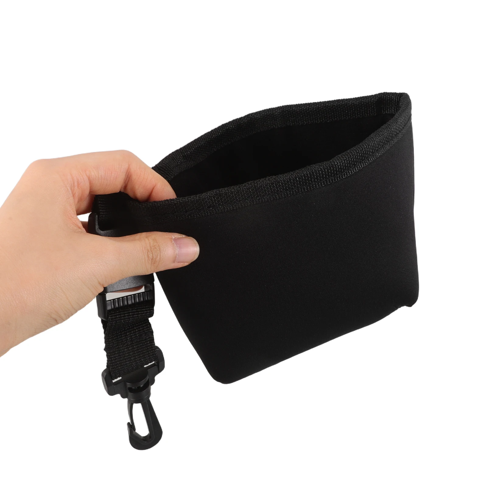 Golf Club Ball Cleaning Pouch Waterproof Neoprene Portable Detachable Clip Washer Bag Golf Accessories Cleaning Pocket