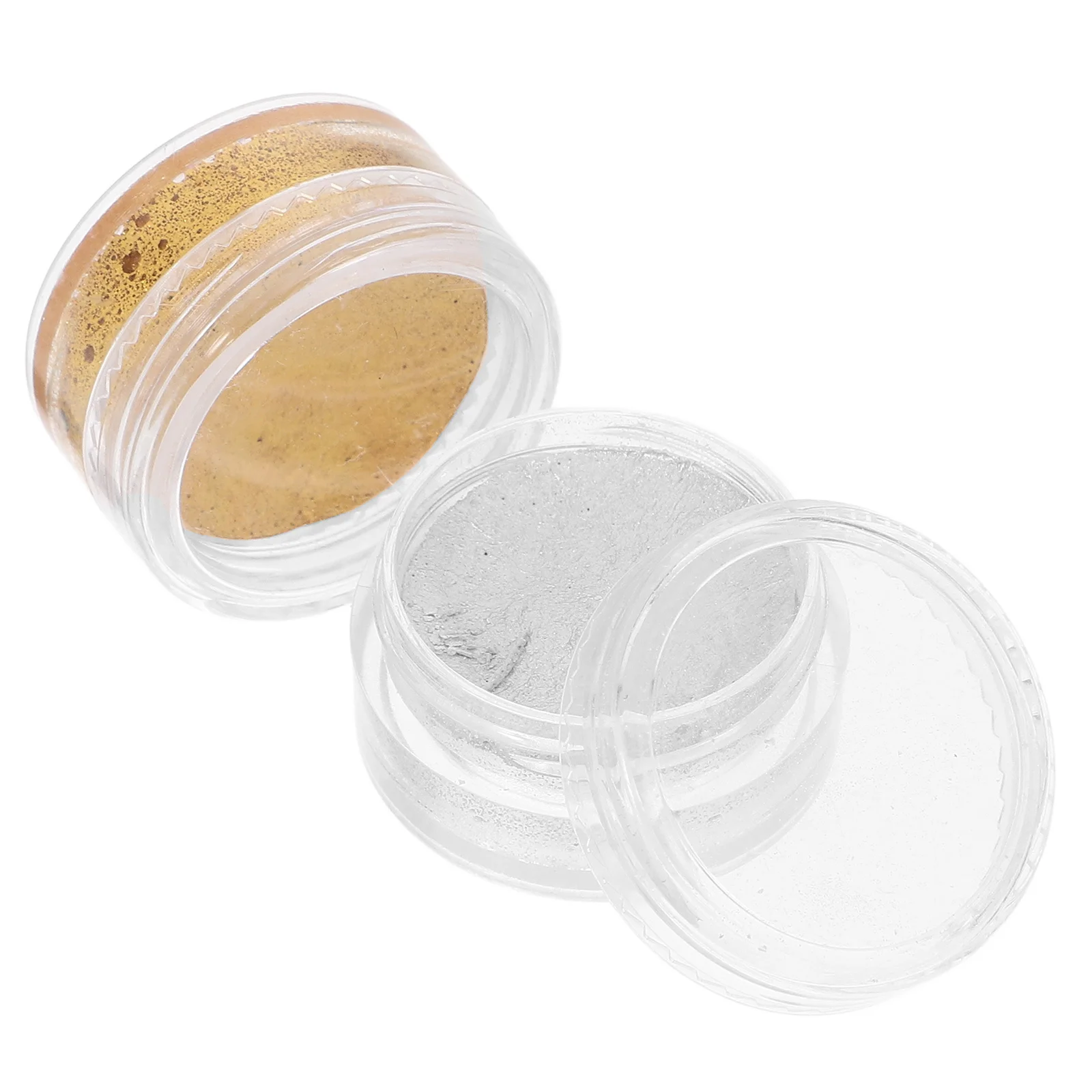 

2pcs Glitter Watercolor Paint Set 5Ml Vibrant Fade-Resistant Portable Solid Pan For Canvas Fabric Painting Adult Art Supplies