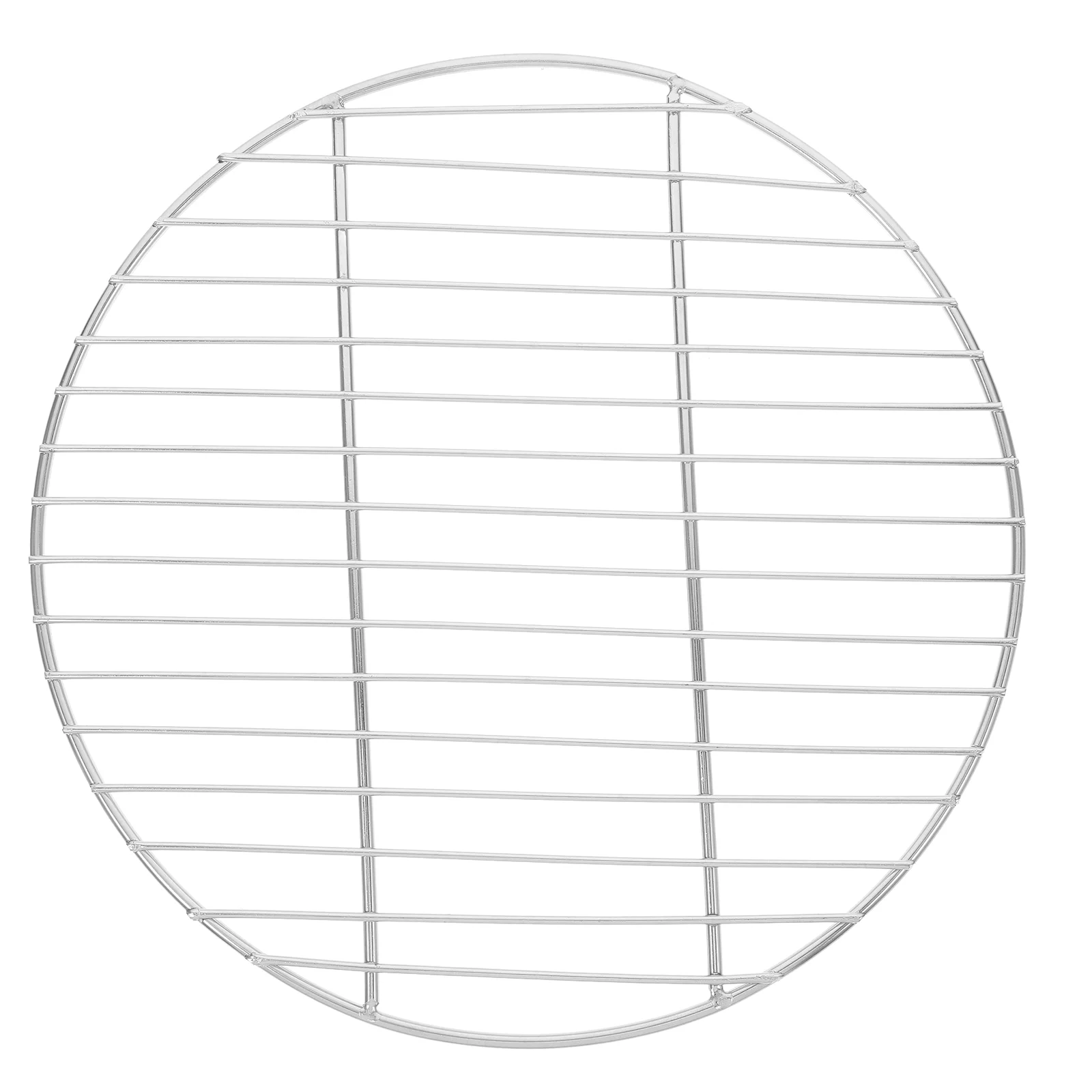 

Round 26cm Stainless Steel BBQ Grilling Mesh Net for Electric Stove Camping Portable Carry grill grate bbq