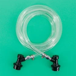 Ball Lock Beverage to Beverage Keg Jumper Line Corny Keg Jockey Box Beer Transfer Homebrew Kegging Parts