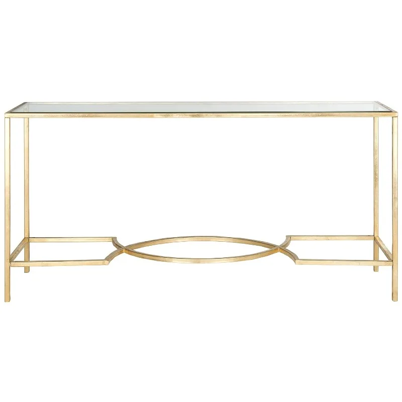 Home Collection Inga Gold Console Table