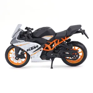 Maiisto-Kawasaki Ninja H2R KTM RC 390 YZF-R1 Naked V4 S Yamaha MT-07 2018 Motorcycle Model, Gift Toy Collection, 1:18 8 MAIN SALES CHILD MOTO - №8