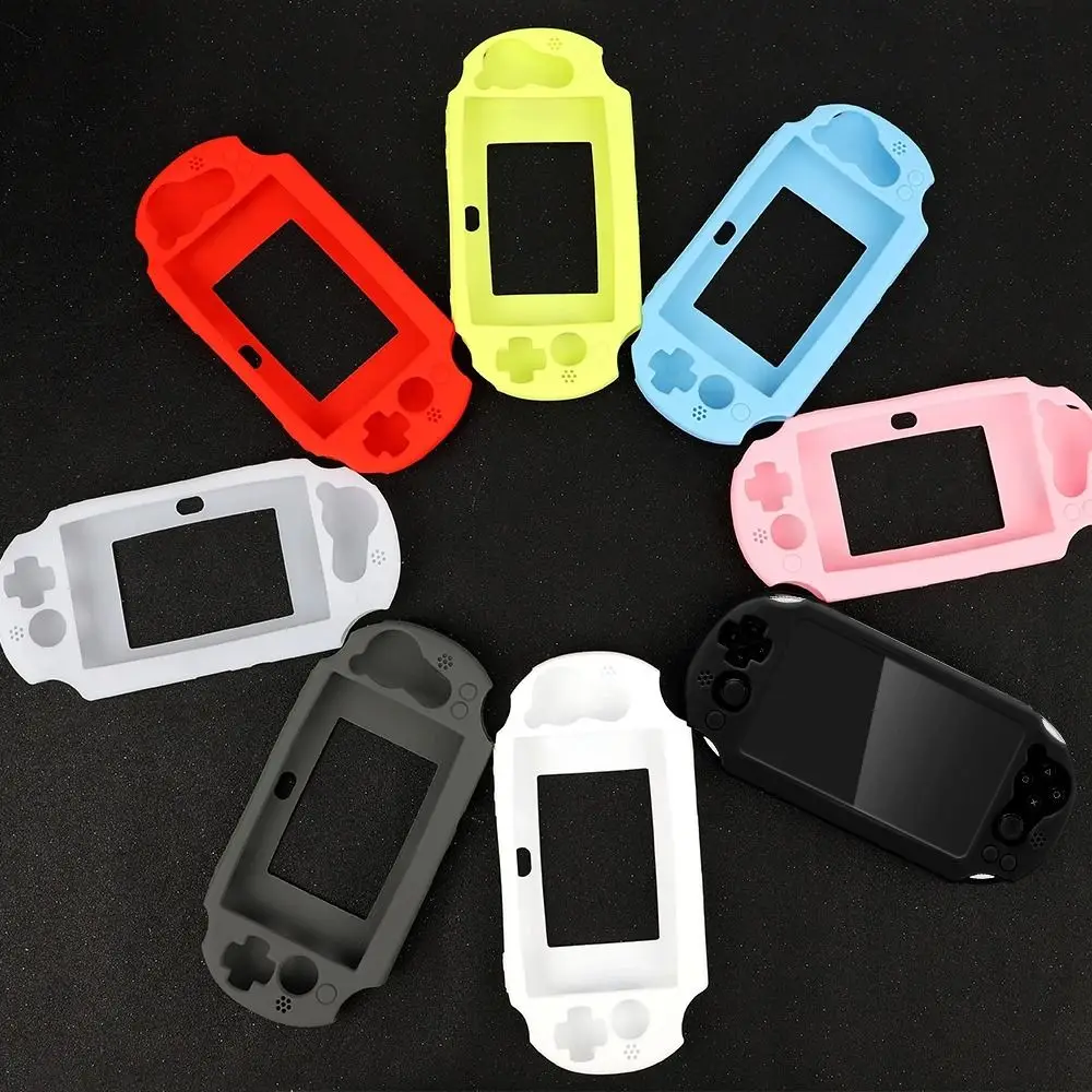 Accessories Silicone Gamepad Cover Protective Shell Universal Protective Cover Soft Console Protector for PS vita 2000/PSV 2000