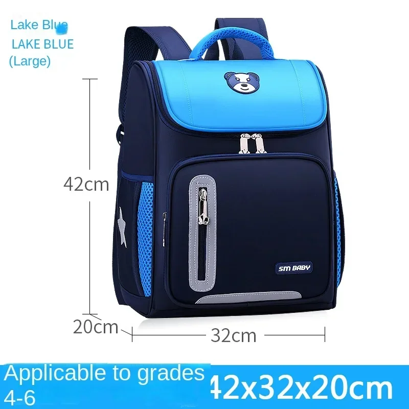 New Backpack Children Primary School Student Schoolbag Spine Protection Load Reduction Girl Large Capacity Kid Boy Shoulder Bag