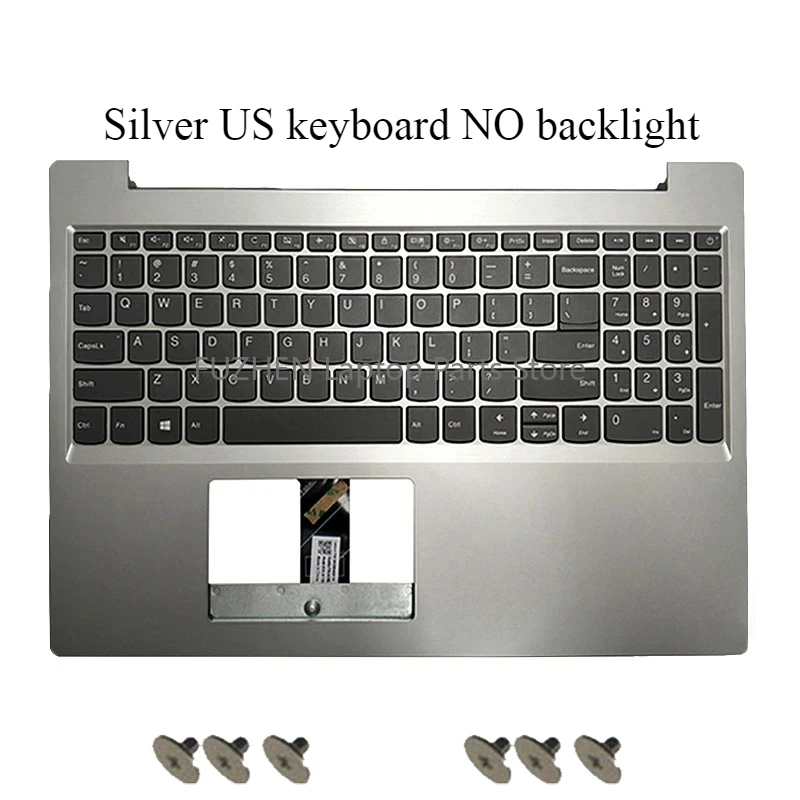 جديد ل Ideapad L340-15IWL L340-15API L3-15IML05 L3-15ITL6 كمبيوتر محمول LCD الغطاء الخلفي الحافة الأمامية Palmrest الغطاء السفلي المفصلي لوحة المفاتيح #5