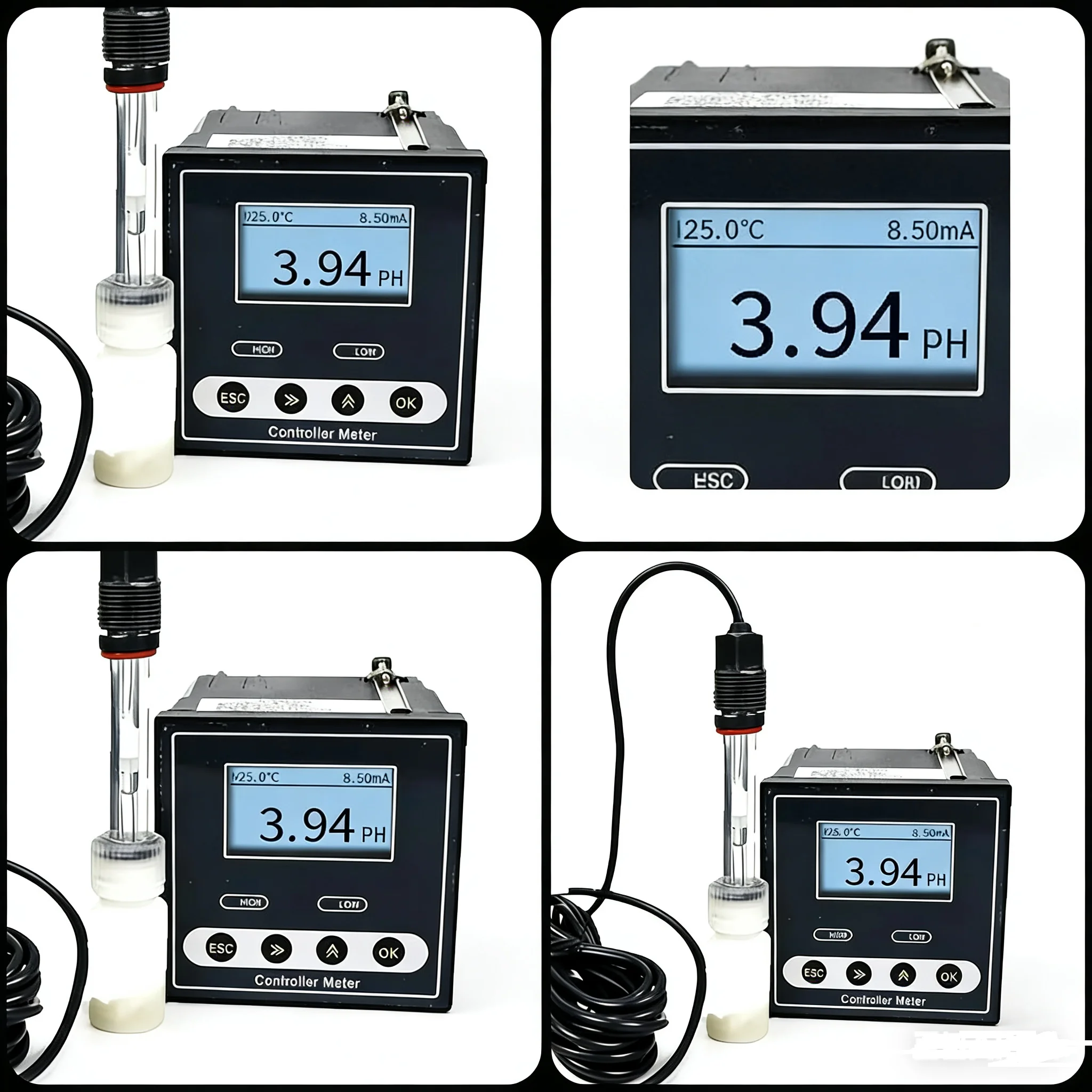 

Онлайн-измеритель pH с электродом-зондом, контроллер pH, монитор, датчик определения ORP сточных вод, измеритель кислотности