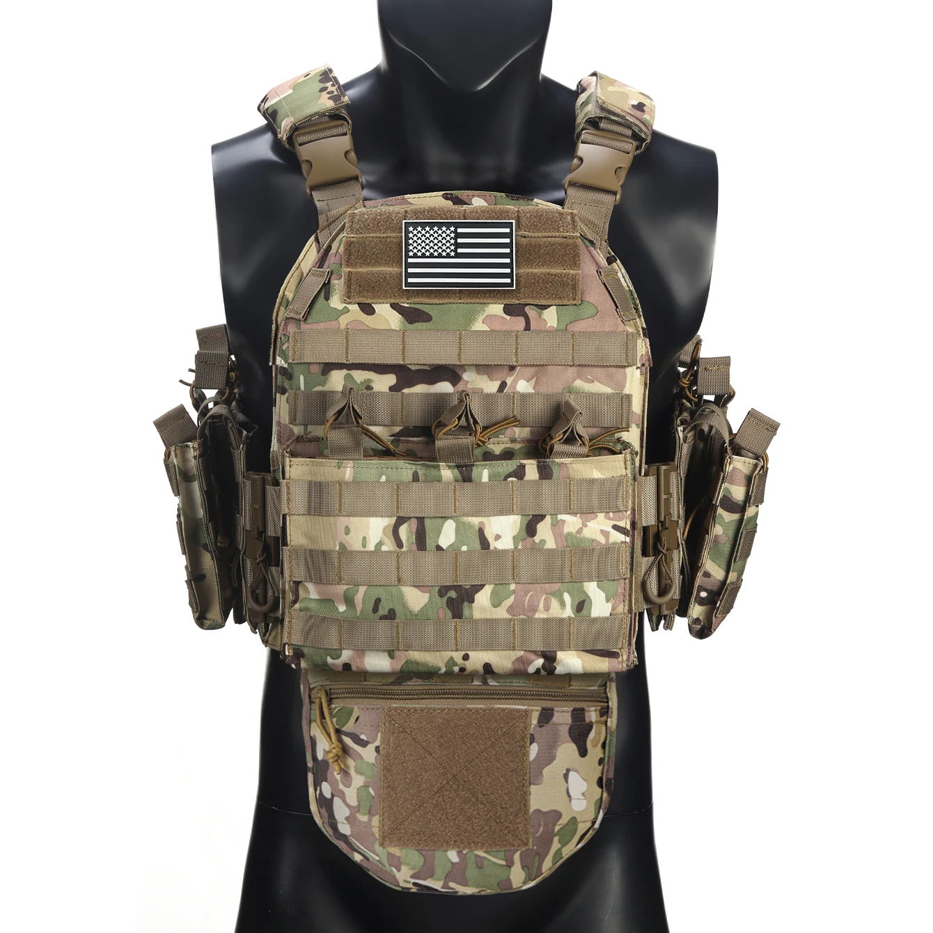 

Hunting vest quick release outdoor hunting vest with multiple storage pockets