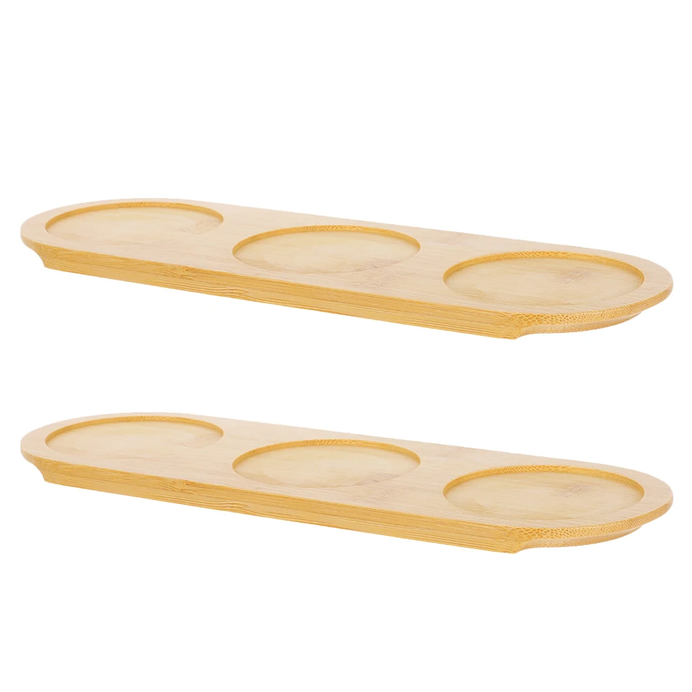 2 pçs de bambu para copos resistentes ao calor esteiras almofada de vidro redonda esteiras de copo resistente ao calor porta-copos de bebida proteção de mesa em massa