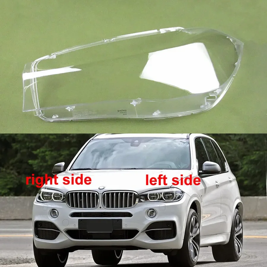 

For BMW X5 X6 F15 F16 2014-2018 Car Accessories Headlight Lens Cover Transparent Lampshade Headlamp Shell Plexiglass