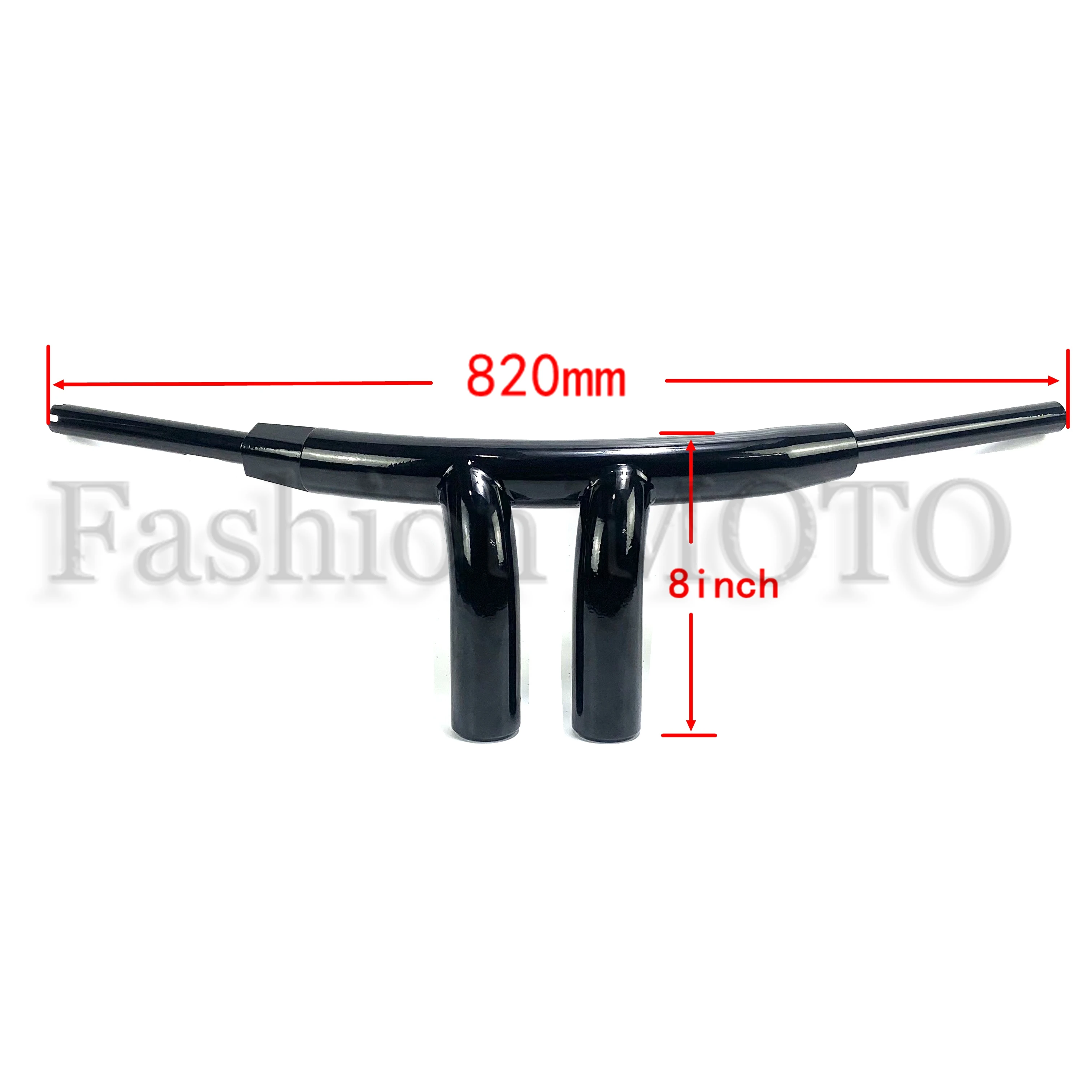 Motorcycle 2-inch T-handlebars For Harley Soft tail Fat boy Low Rider Dyna fat bob 2 inch handlebars 2008-2023 Custom handlebars