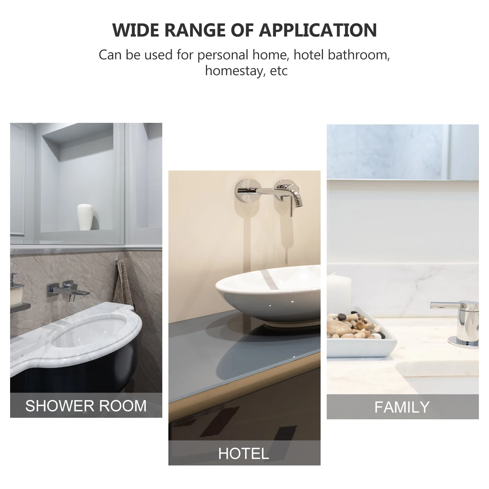 

1Pcs Empty Shampoo Sub Bottle Sturdy Ceramic Press Pump Container for Bathroom Kitchen Hotel Homestay Liquid Soap Lotion