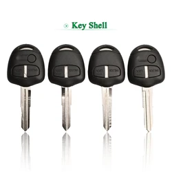 Bilchave 2/3 Buttons Remote Car key shell For Mitsubishi Lancer EX Evolution Grandis Outlander Case With MIT8/11 Blade