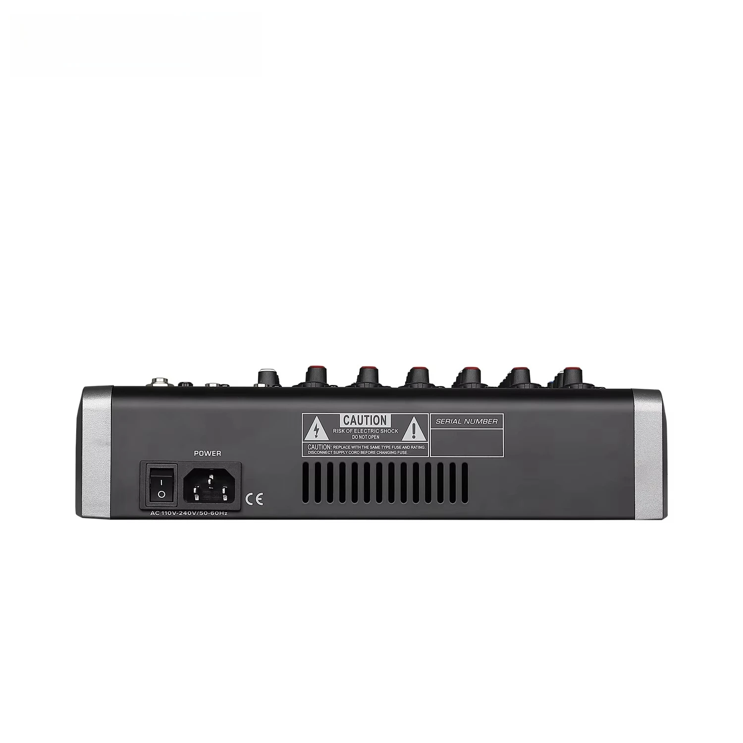 GAX-QQ8 New 8-Channel Mixing Console MP3 EQ Function 48V BT 99DSP Effects Stereo/Mono Output-OEM Audio Console Sound Equipment