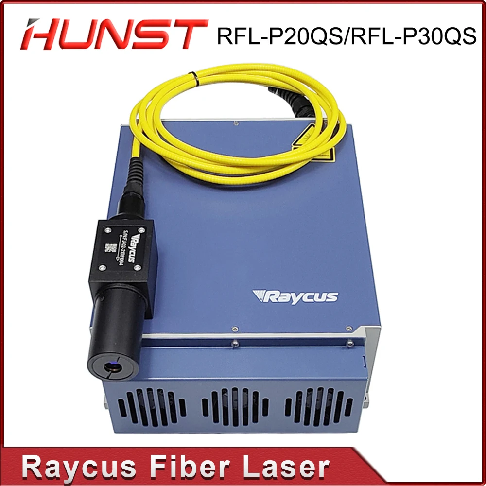Hunst RFL-P20QS/30QS Raycus 20W 30W Q-switched Pulse Fiber Laser Source 1064nm Module for Metal Marking and Engraving Machine