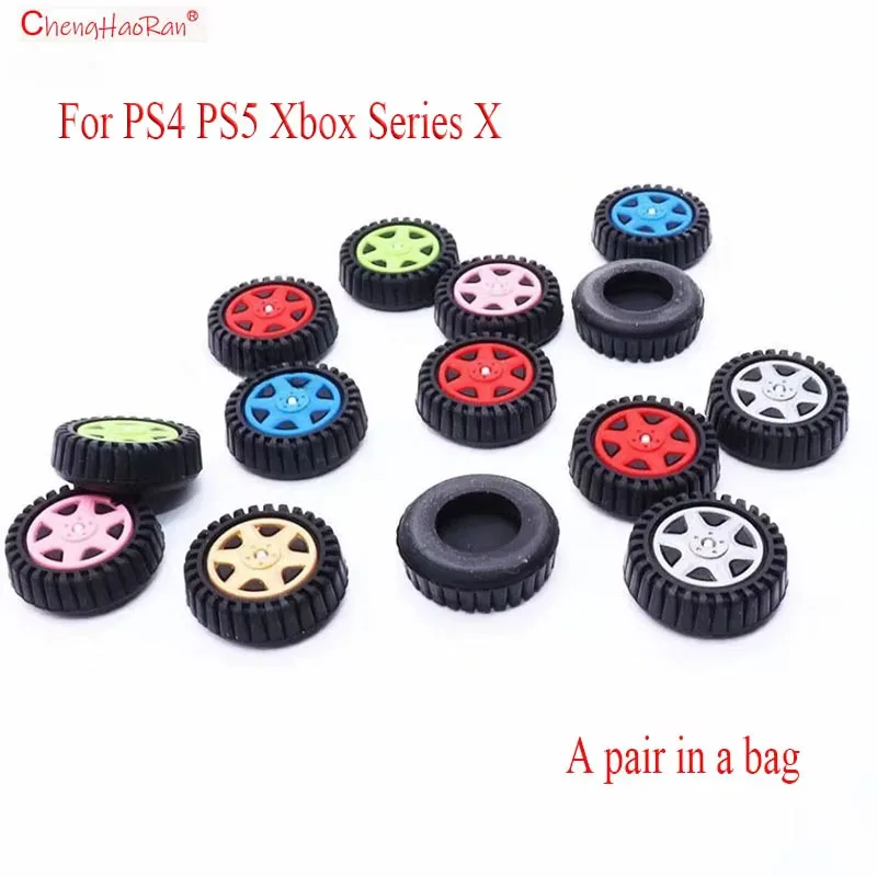 2 Stück Silikon knopf abdeckung Kappe für ps4 ps5 xbox Serie x Game Controller Griff Daumen Remote Stick Abdeckung Ersatz zubehör