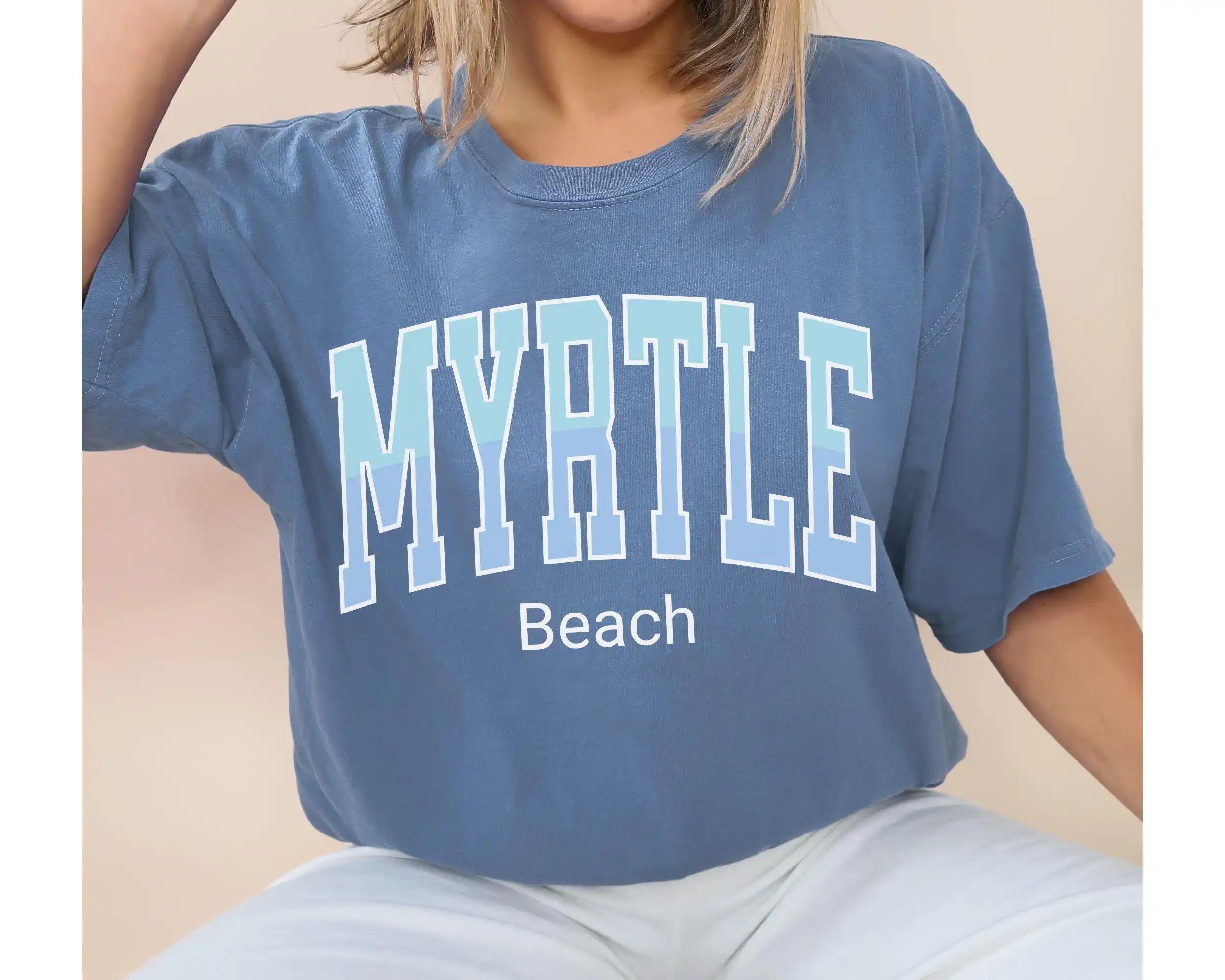 Myrtle Beach T Shirt Comfort Colors South Carolina Atlantic Coast Comfy For Men And Women