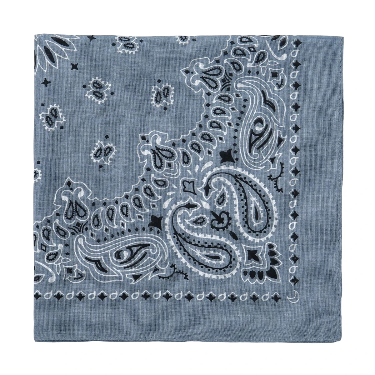 2025 New Fashion Print Paisley Cotton Square Scarf Men Hip-hop Headband Women Hair Band Bandana Motorcycle image 4