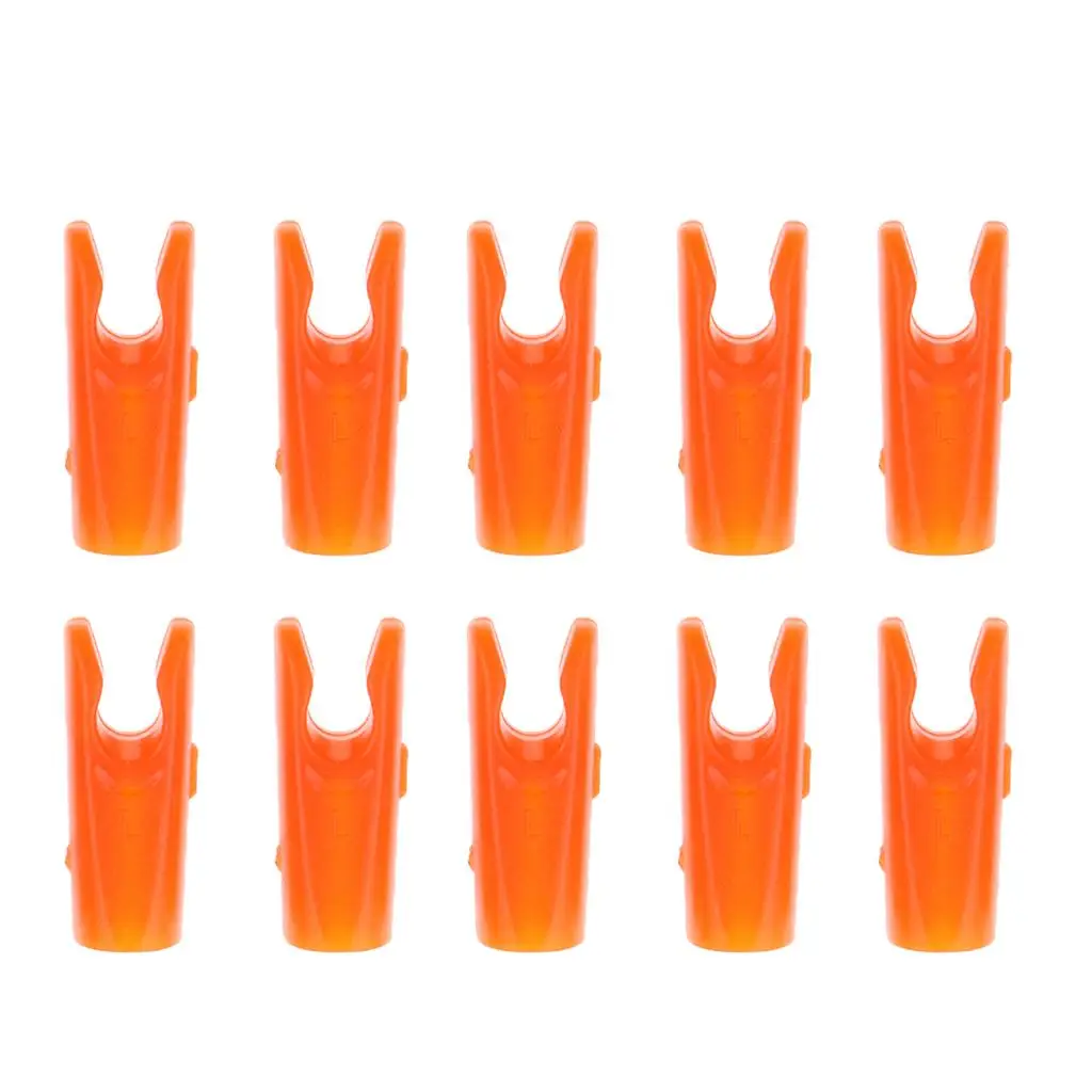 10 Pcs Arrow / Pin Nock SHAFT TAILS Archery Hunting Accessories