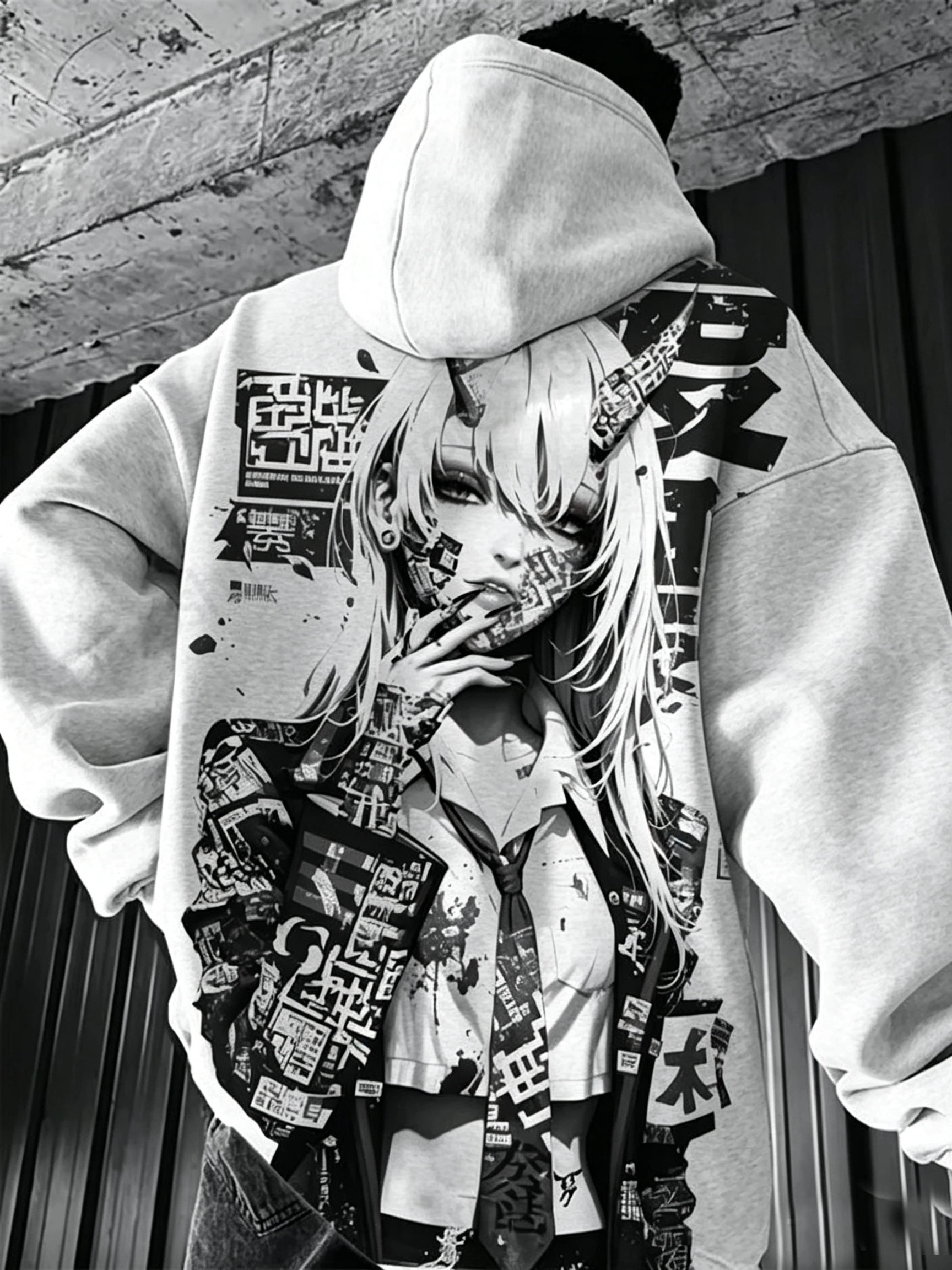 Sexy Anime Samurai Girl 3d Print Hoodie Men Women Fashion Oversized Hoodie Sweatshirt Men Tracksuit Y2k Clothes Japanese Moletom