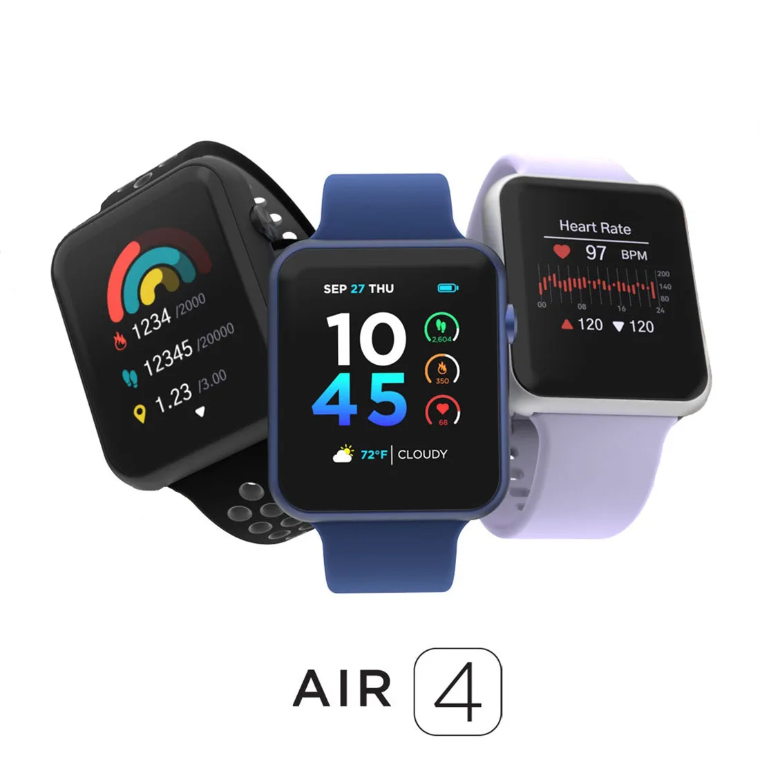 

Pinteek SmartWatch for Men Women,1.52 "/1.83in TFT Screen, BT Make Calls,10+Sport Modes,Heart Rate Sleep Monitor,IP67 Waterproof