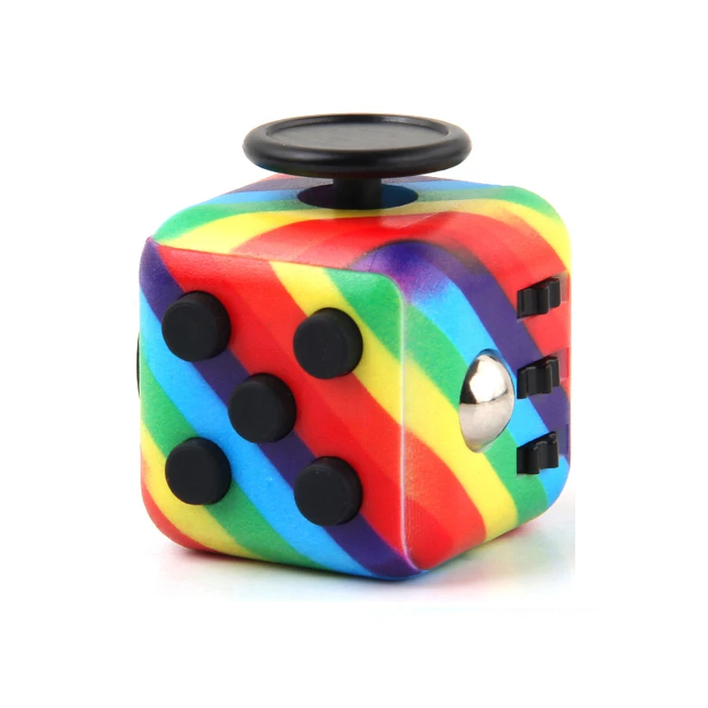 Einfarbige Stressabbau-Würfel - Geeignet zur Drucklinderung, Angstlinderung, Stressabbau für Erwachsene, Anti-Stress-Fidget-Spielzeug – Detail 21