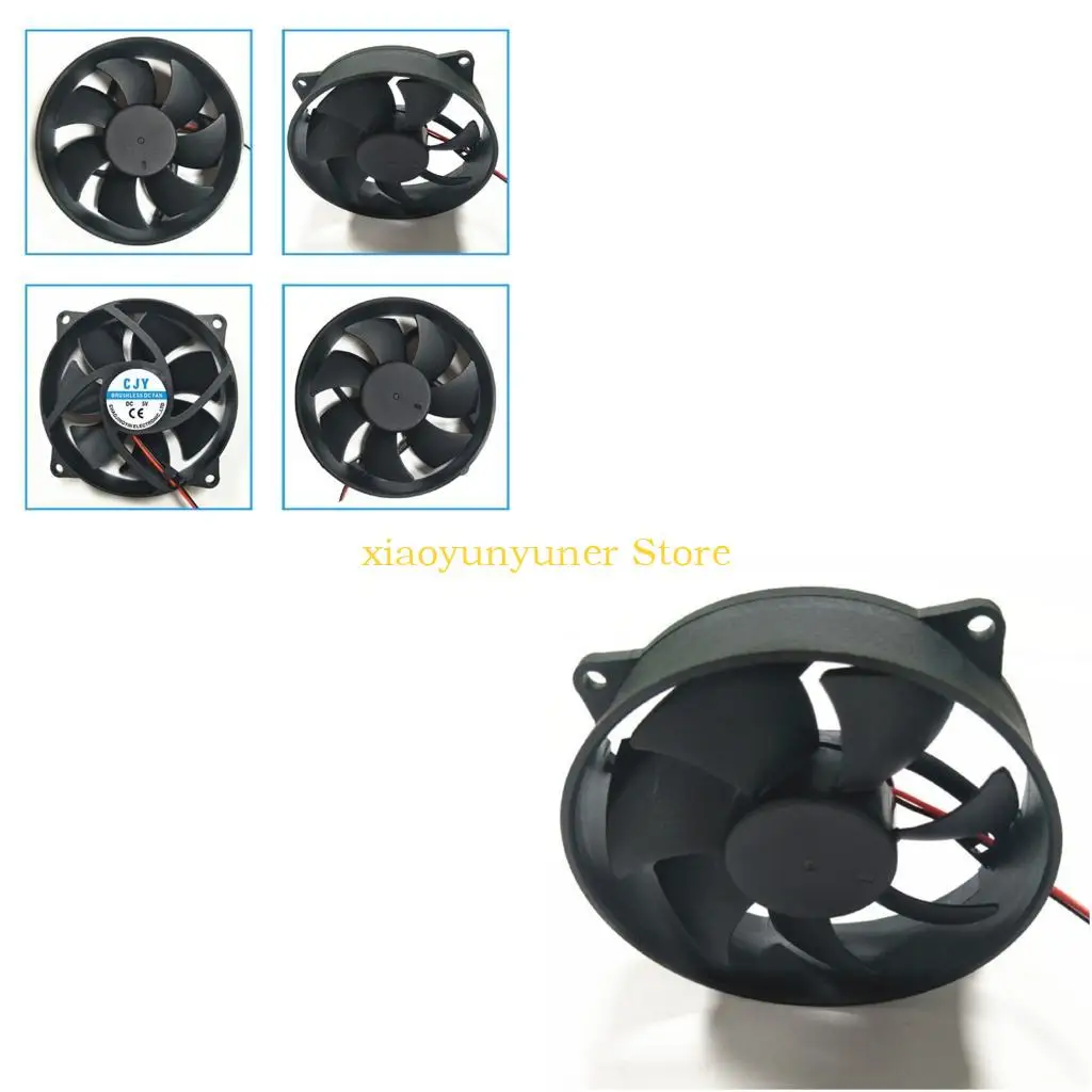 P9JB Quiet 90mm PC Case Cooling Fan Quiet 5V/12V/24V Computer Cooling Cooling Fan Heat Dissipation For Gaming PC Accessories