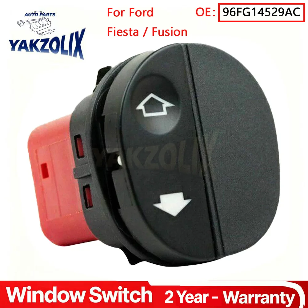 Power Window Control Switch Button For Ford Fiesta MK6 Fusion KA Puma Street KA Tourneo Connect Transit 1995-2012 96FG14529AC