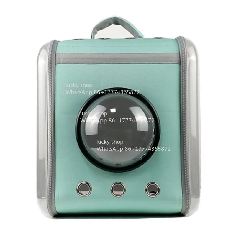 

Go Out Portable Cat Bag Space Capsule Pet Backpack Large Capacity Transparent Small Dog Schoolbag