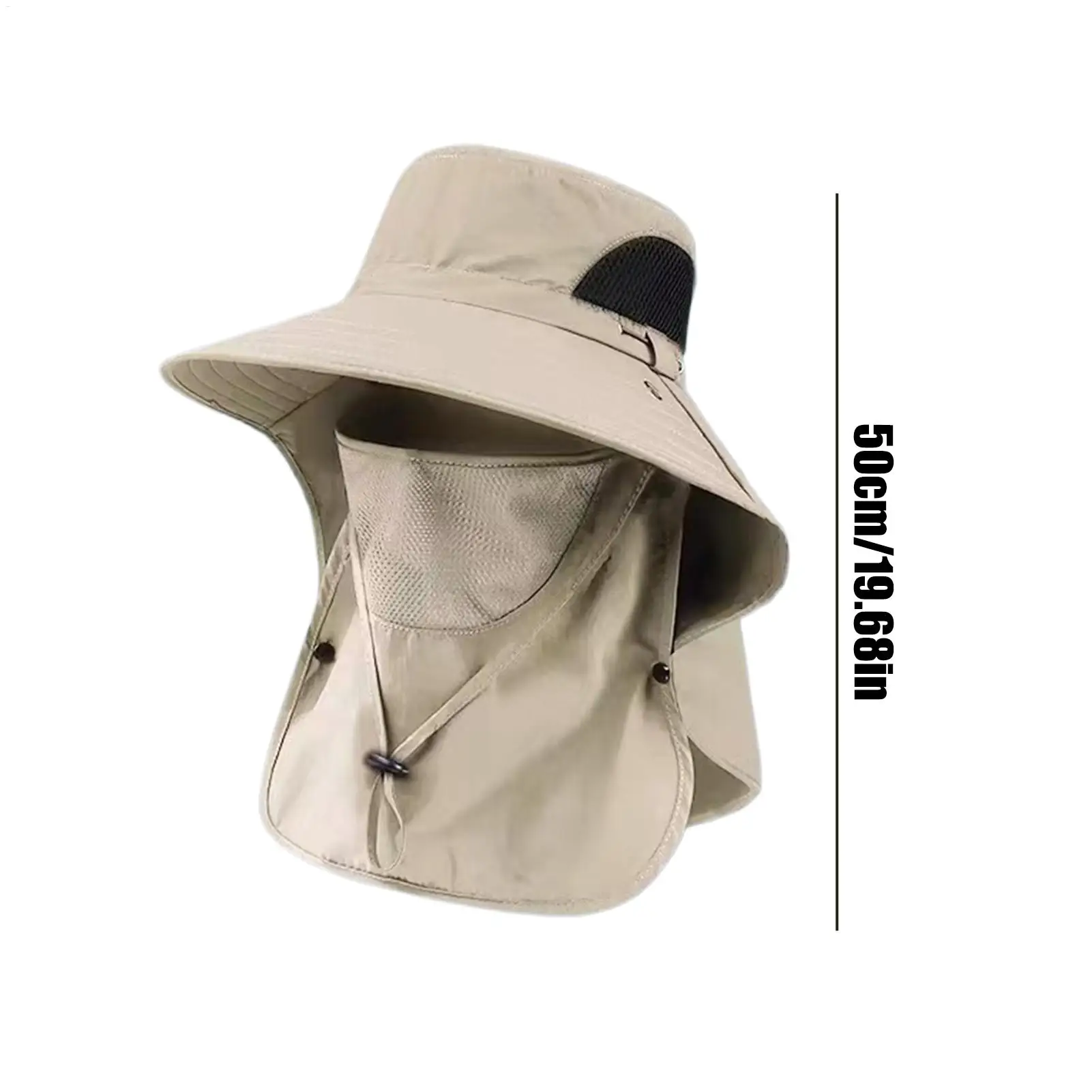 Summer Sun Hats UV Protection Outdoor Hunting Fishing Caps For Men Women Hiking Camping Visor Bucket Hat Neck Flap Fisherman Hat view 6