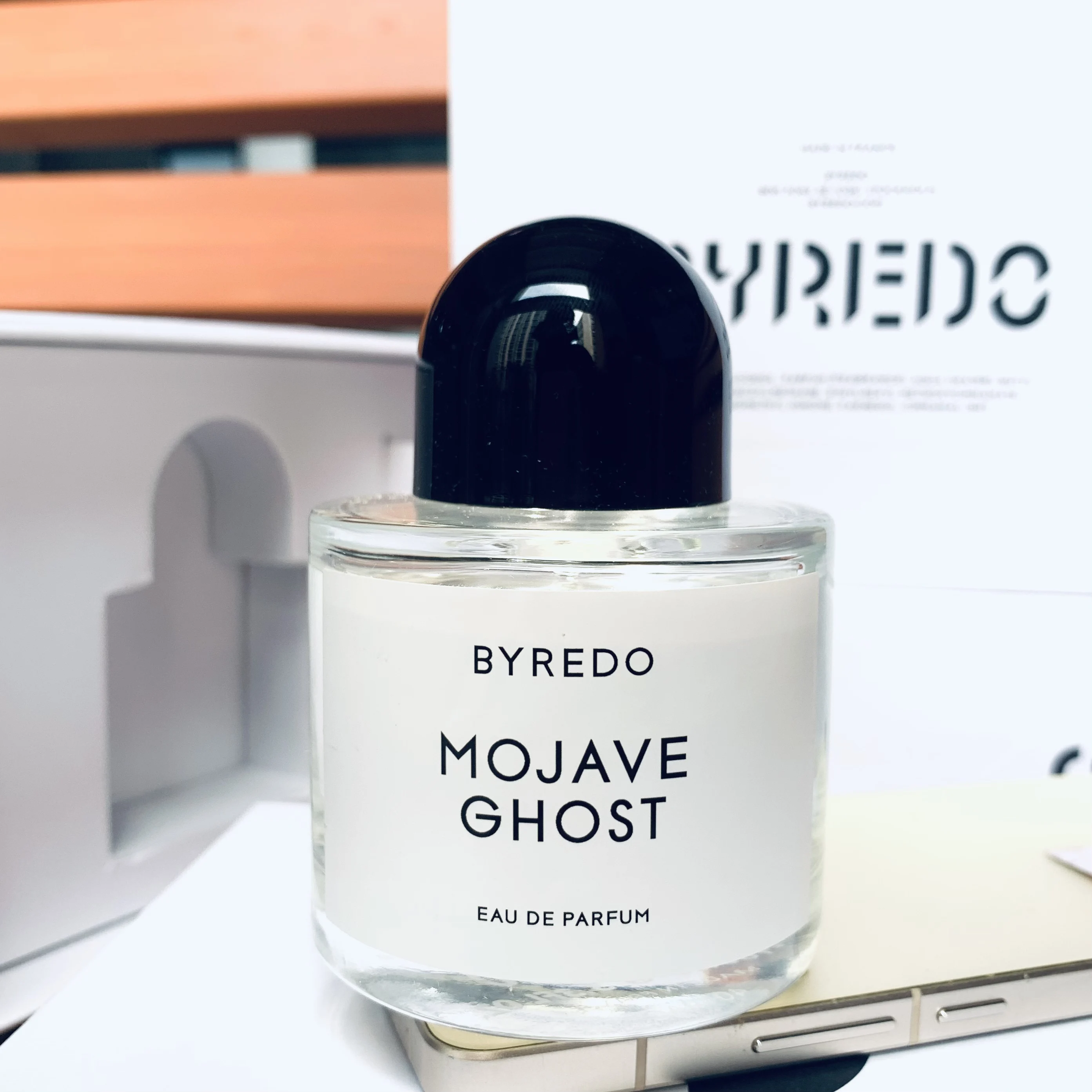 Парфюмерный спрей Byredo Mojave Ghost -100 мл/3,3 унции, свежий и стойкий, новый продукт, продвинутая простая упаковка, первый выбор для ф.