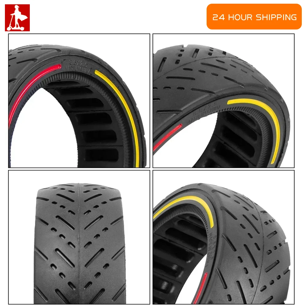 ل Dualtron Mini/Speedway Leger سكوتر كهربائي 8.5 بوصة إطار صلب 8.5x2.5 إطار سميك مقاوم للاهتراء