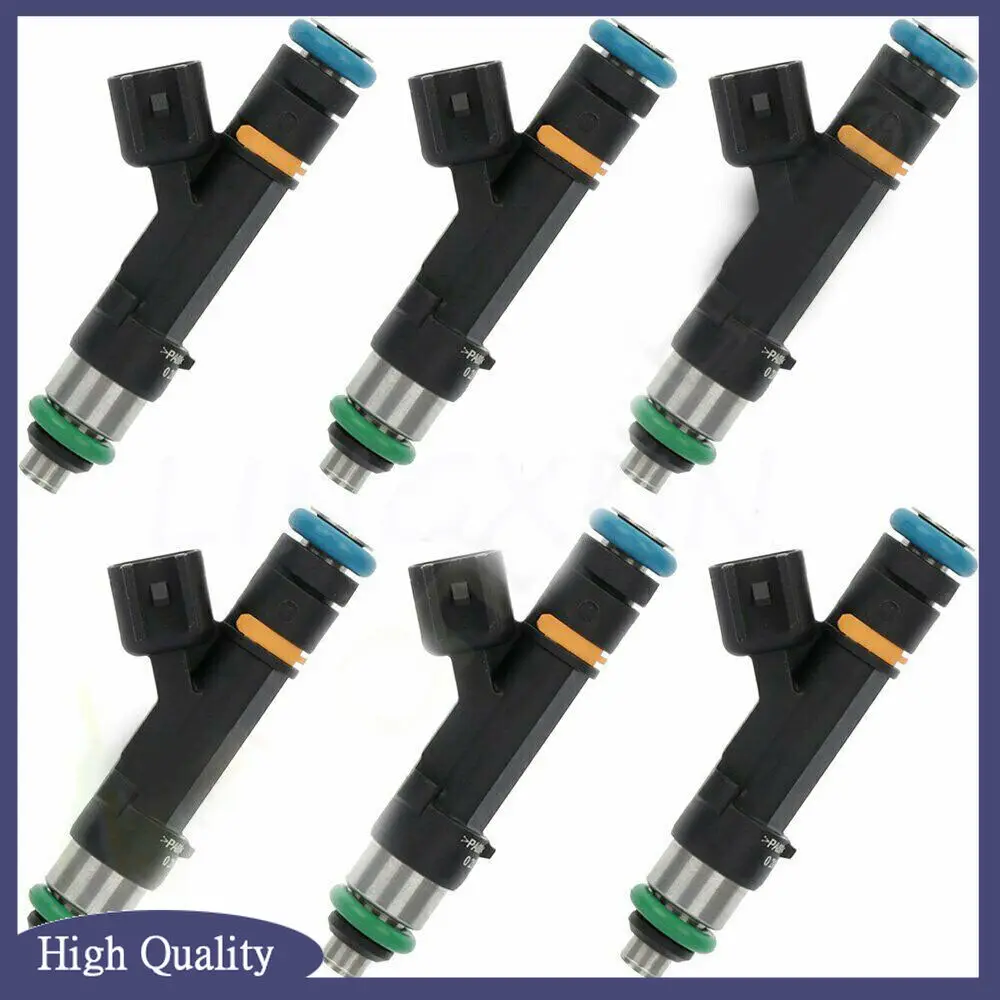 

6 шт. новые топливные форсунки 0280158119 Для Chrysler Town для Country Dodge Grand Caravan Jeep Wrangler 2007-2011 гг. 04861667 АА