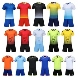 Adult Kids Football Jersey Men Customize Soccer Uniform Kit Sports Clothes Women Futsal Sportswear Child Training Tracksuit Suit