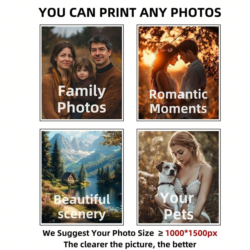 1pc Frameless Personalize Cust - Home Bathroom Wall Art ulasan dan harga