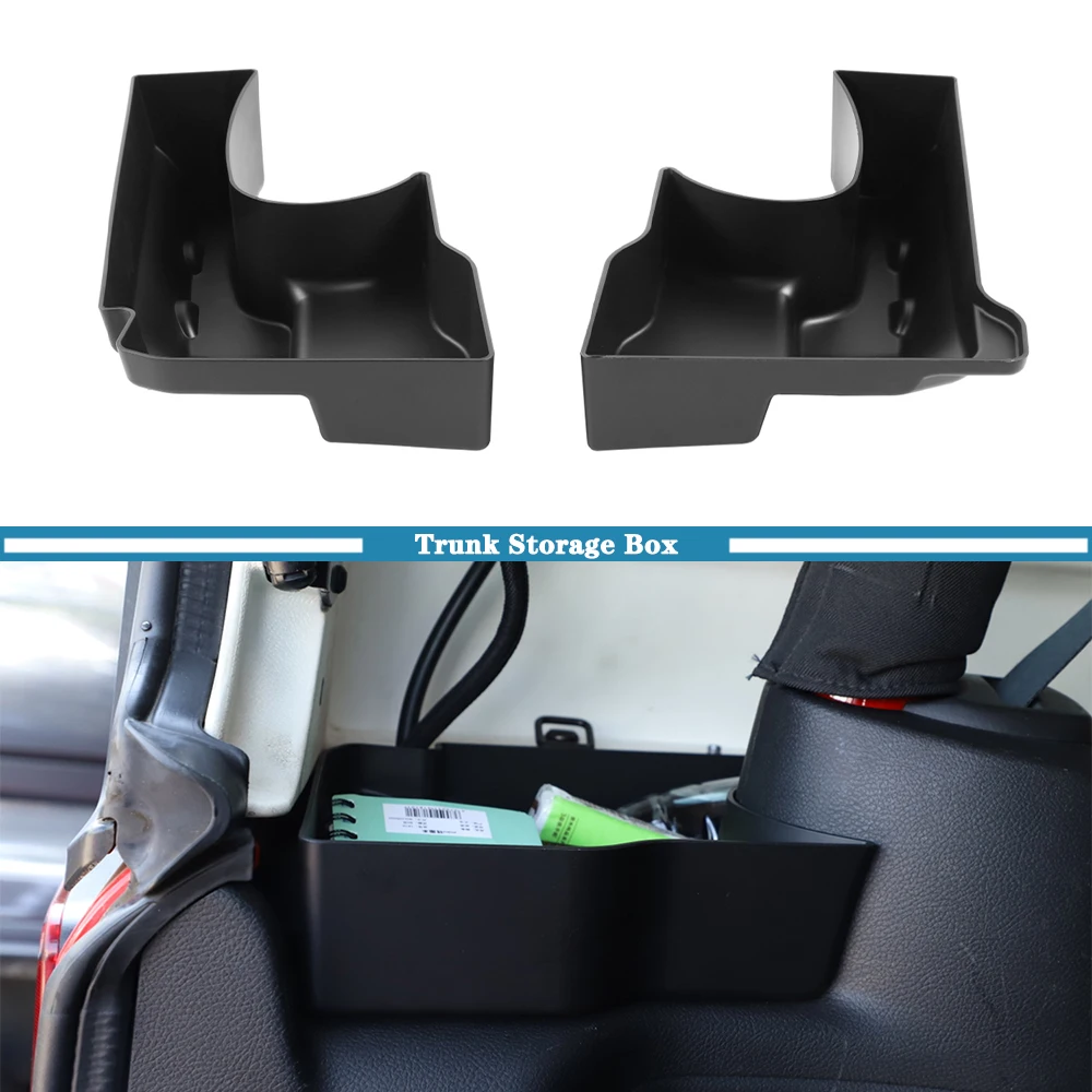 Car Rear Both Side Storage Tray Organizer for Jeep Wrangler JK 2011 2012 2013 2014 2015 2016 2017 2/4-Doors Interior Accessory