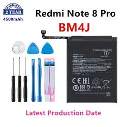 Brand New BM4J 4500mAh Battery For Xiaomi Redmi Note 8 Pro Note8 Pro High Quality Phone Replacement Batteries +Tools