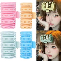 New Hair Curler Plastic Self-adhesive Hair Curlers Lazy Air Bangs Curling Tube Eight-character Bangs Curling Hairdressing Tools