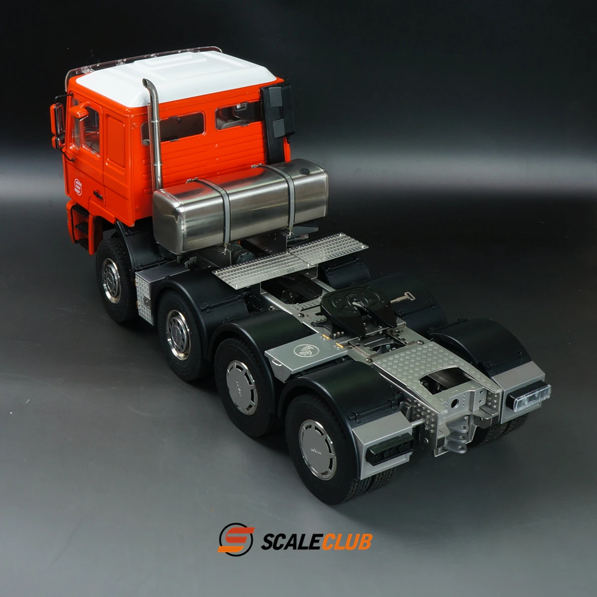 Scaleclub 1/14 F2000 8x4 w pełni metalowa ciężarówka RTR FH16 LESU Model RC